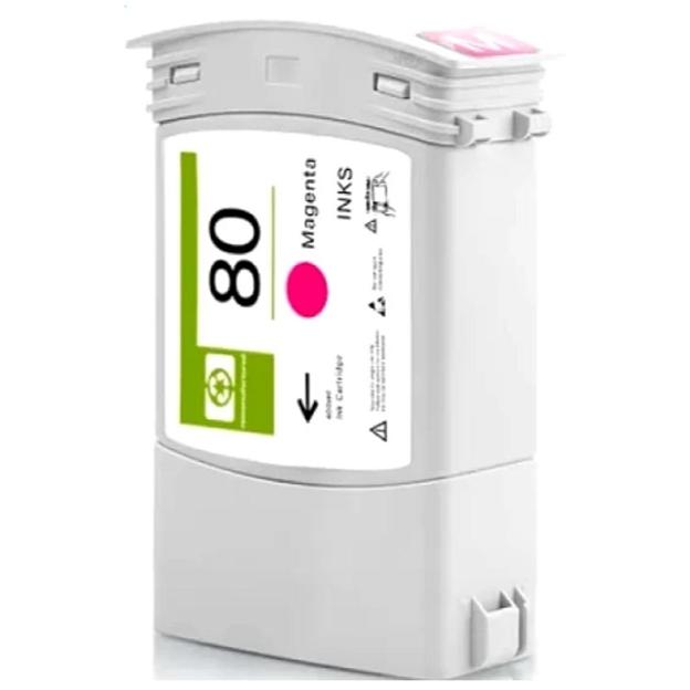 Струйный картридж NV Print 80 (NV-C4847A) Magenta для HP DesignJet 1050c, 1055cm (400 мл) фото 1