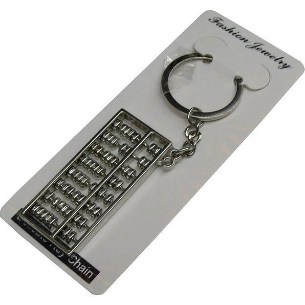 Брелок металл «Счёты» ОПТ фото 1