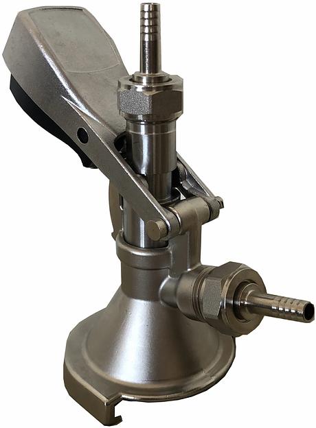 Заборная головка тип «A» 5/8" со штуцерами (р/к ММ) DPO фото 1