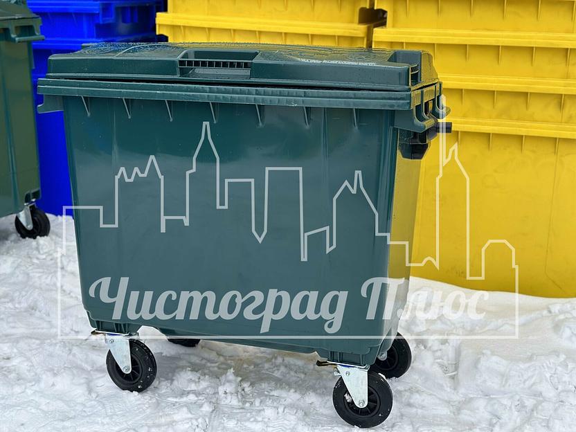 Евроконтейнер Sonmez Hammadde 660 л фото 2