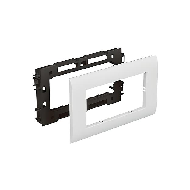 Суппорт Mosaic на 4 модуля для кабель-каналов METRA 638072 фото 1