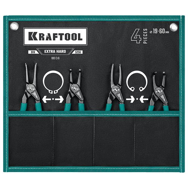 KRAFTOOL 4 шт, 180 мм, съемник стопорных колец (22812-H4) фото 6