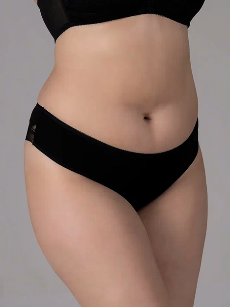 Трусы женские АйЛайк модель № 55041 цвет черный ОПТ фото 1