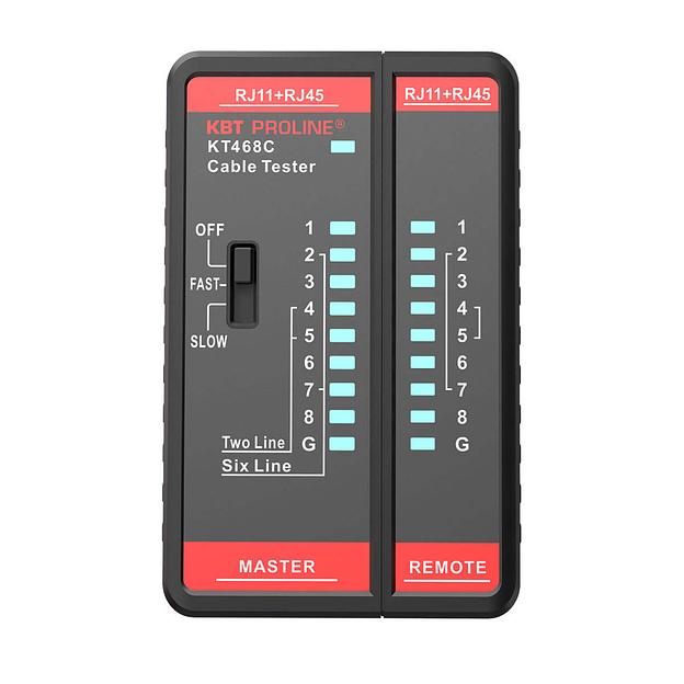 LAN-тестер кабельный KT 468С серия PROLINE фото 1