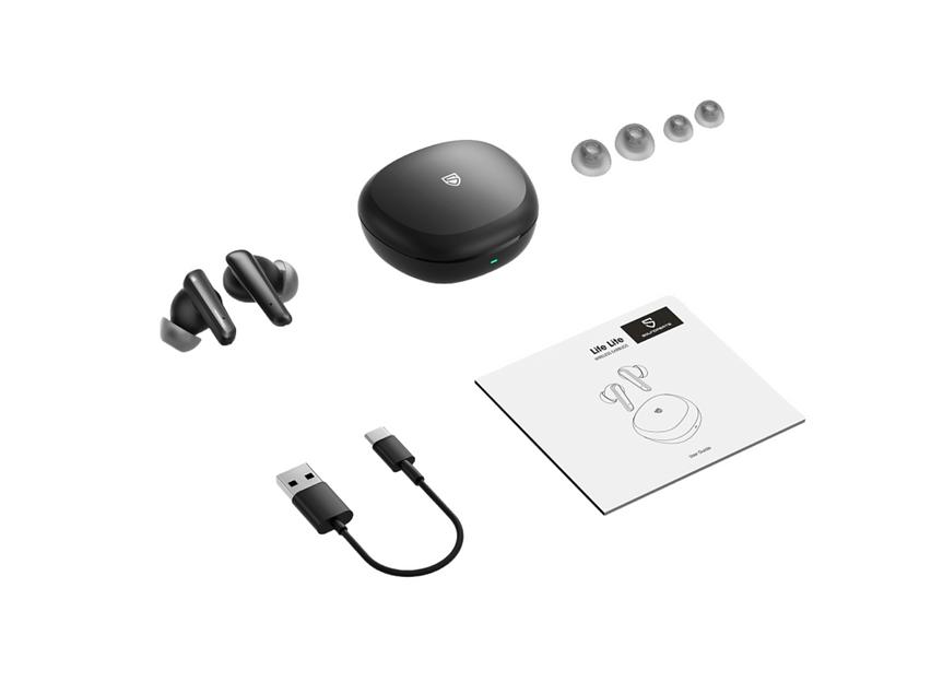 Наушники SoundPeats «Life Lite» черные ОПТ фото 3