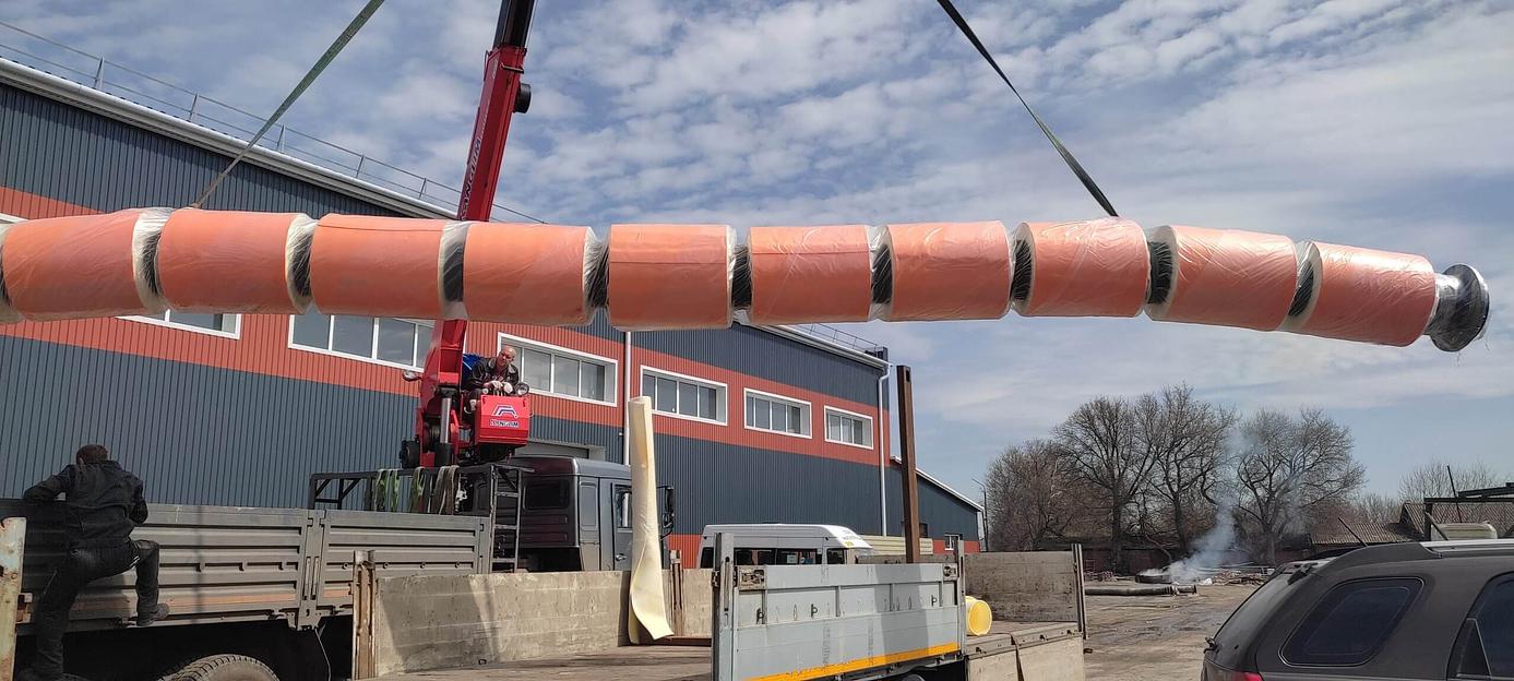 Плавучий трубопровод с пластиковым поплавком фото 2