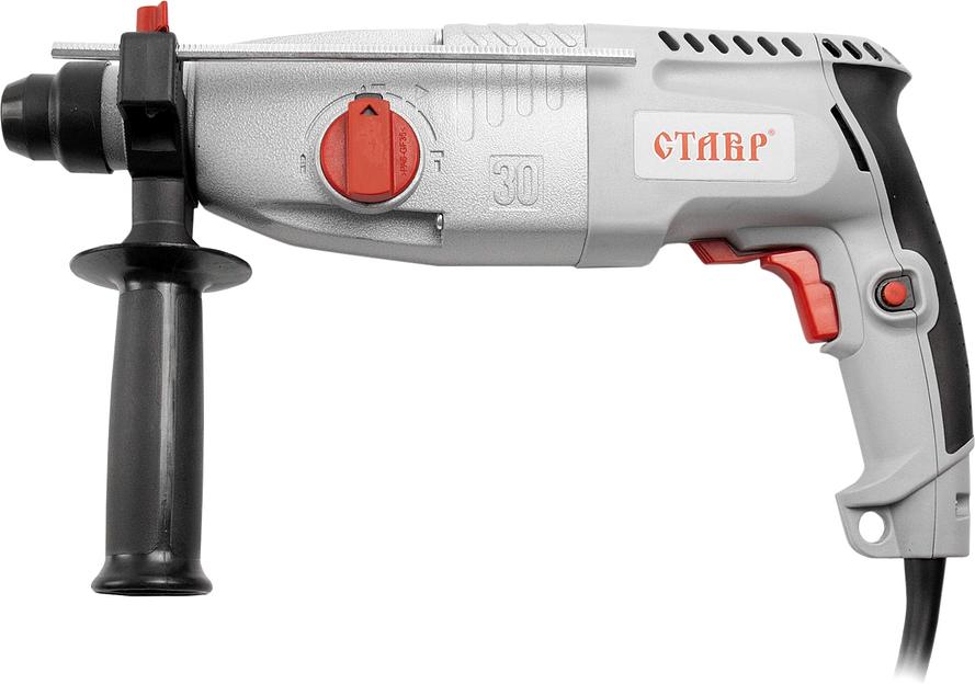 Перфоратор Ставр ПЭГ-800М патрон:SDS-plus уд.:4Дж 800Вт (кейс в комплекте) фото 1