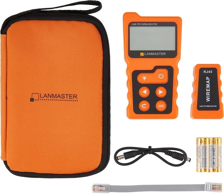 Тестер Lanmaster LAN-TST-WRM-400-POE фото 3