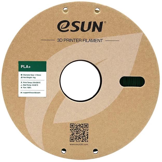 Пластик для принтера 3D Esun PLA+175O-PG1P1 PLA+ 1кг L1.75м 1цв. фото 2