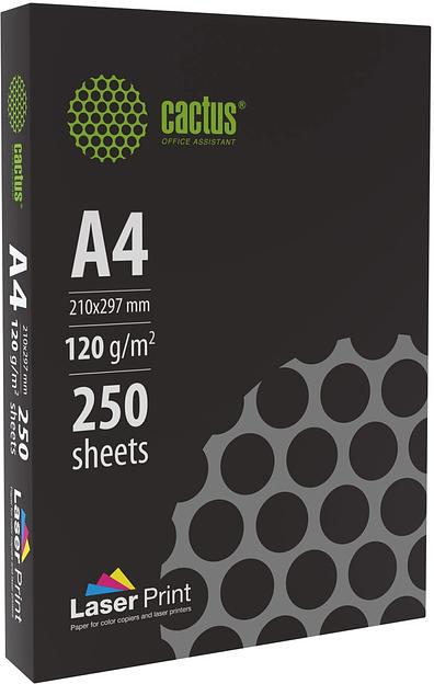 Бумага Cactus CS-LPA4120250 A4/120г/м2/250л./белый для лазерной печати фото 1