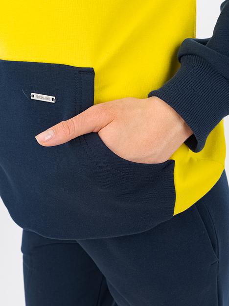 Костюм женский «Геометрия 2», темно-синий/зеленый блеск, опт фото 2