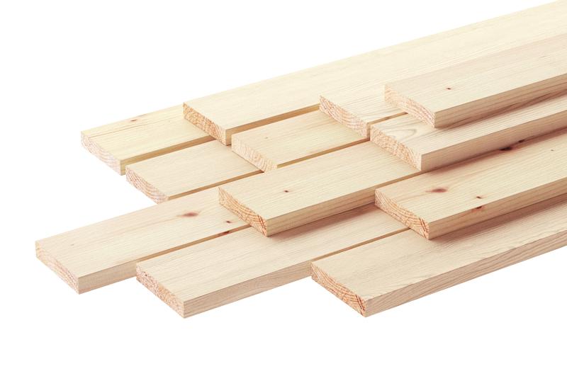 Доска строганная 18х140х6000 мм, сосна, опт фото 1