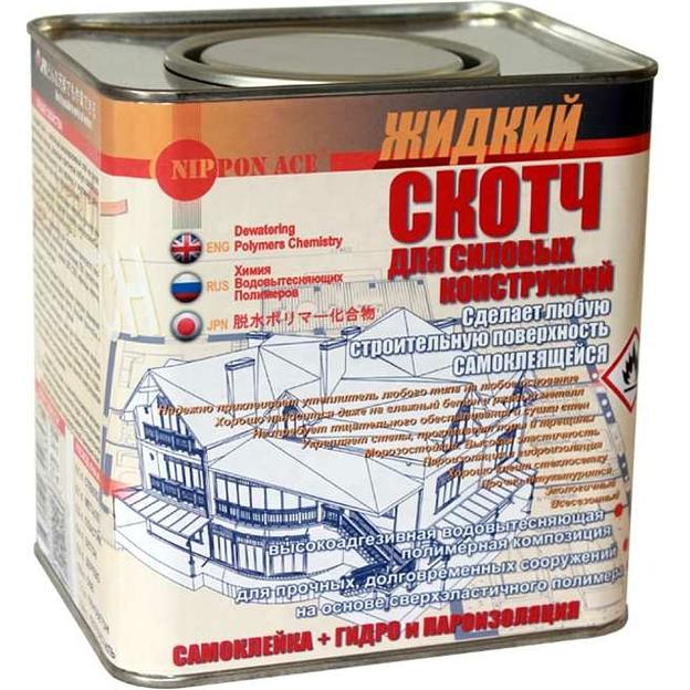 Жидкий скотч для силовых конструкций Nippon Ace 2,4 кг фото 1