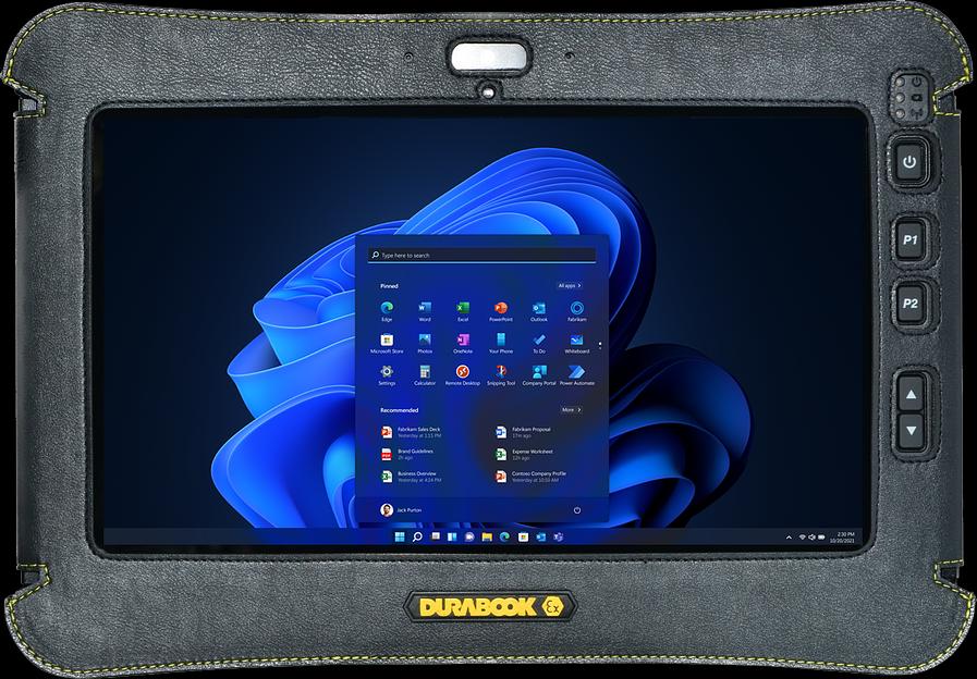 Оснащенный процессором Intel® 12-го поколения, Durabook U11I-EX отличается использованием технологии пассивного охлаждения Coolfinity™, обеспечивающей идеальное сочетание функциональности, производительности и надежности. Он про фото 1