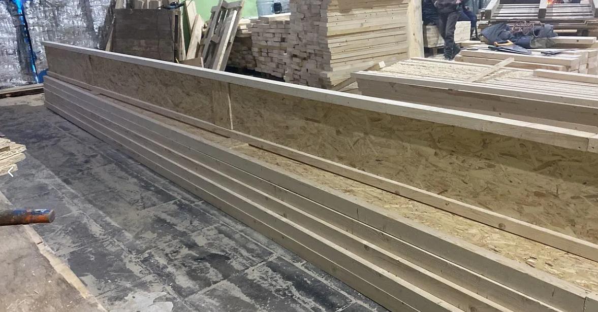 Деревянный двутавр/балка деревянная ОПТ фото 2