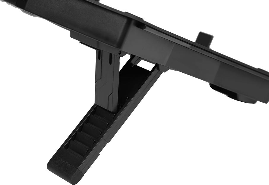 Подставка для ноутбука Digma D-NCP180-2x110 18" 410x280x34мм 20дБ 2xUSB 2x 110ммFAN 700г пластик ABS черный фото 3