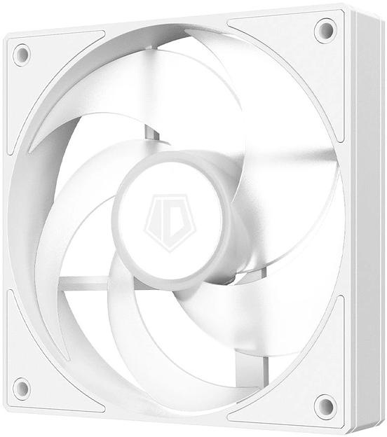 Вентилятор для корпуса ID-COOLING AS-120-ARGB-W (120mm, 2000rpm, 58.0 CFM, 27.2 дБ, PWM 4-pin, ARGB, white) (AS-120-ARGB-W) фото 3