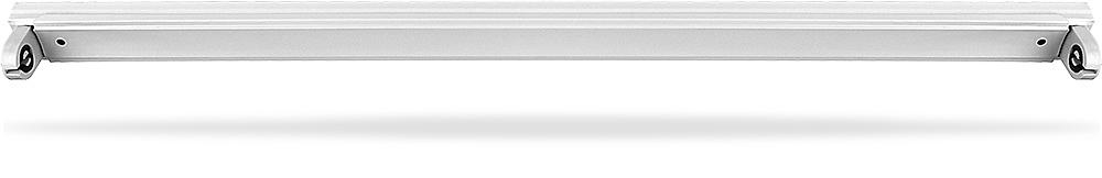 Светильник ДПО-10w без стекла под светодиодную лампу G13 металл фото 1