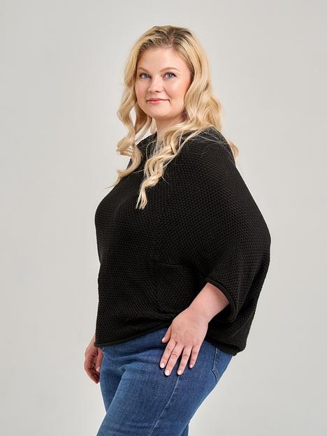 Кардиган Аванта черный 44-52, 54-62 ОПТ фото 5