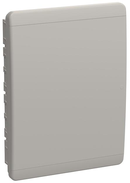 Корпус пластиковый ЩРВ-П-54 IP41 бел. дверь TEKFOR IEK TF5-KP13-V-54-41-K01-K01 фото 1
