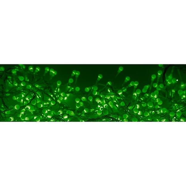 Neon-night 303-614 Гирлянда "Мишура LED" 6 м прозрачный ПВХ, 576 диодов, цвет зеленый фото 1