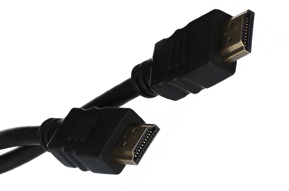 Кабель HDMI-19M --- HDMI-19M ver 2.0+3D/Ethernet,1m Telecom VCOM Telecom HDMI (m) - HDMI (m) 1м (TCG200-1M) фото 2