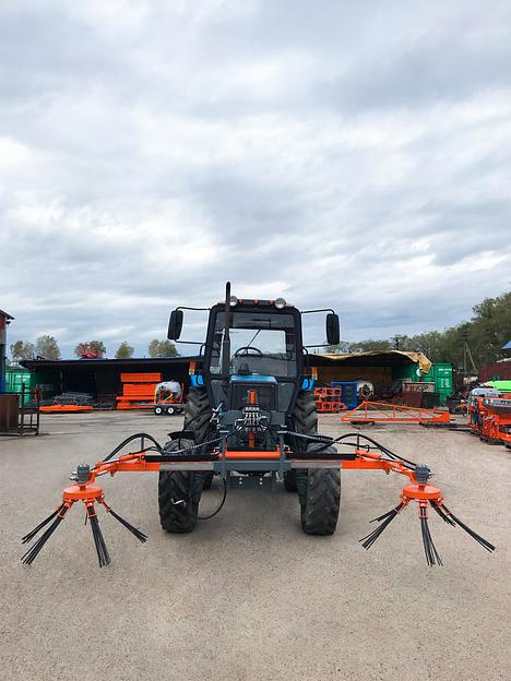 Выгребатель веток садовый двухсторонний (гидравлический) фото 4