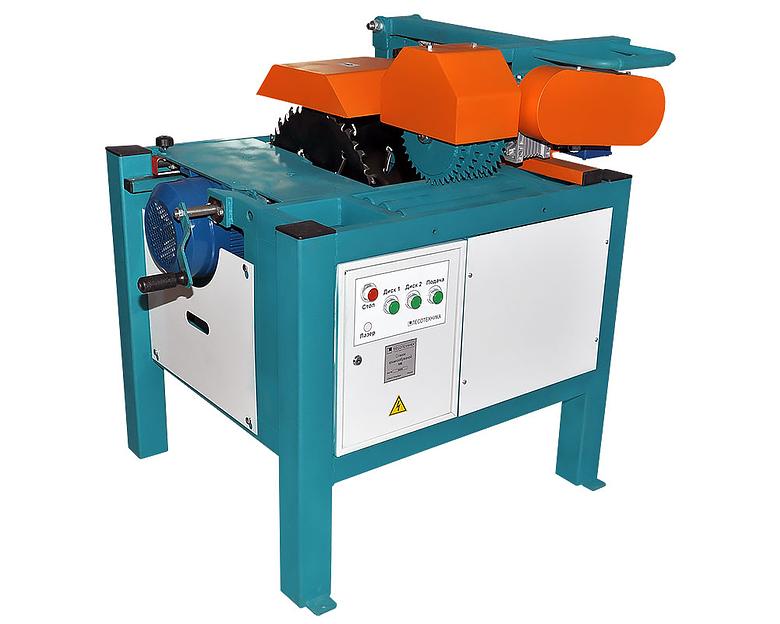 Станок двухпильный кромкообрезной КМ-500 фото 6