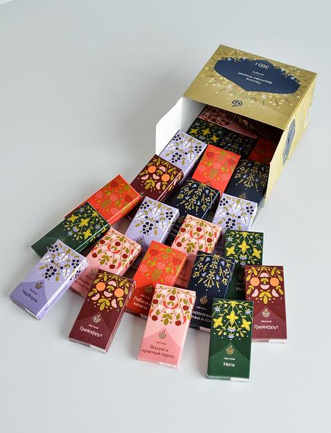 Набор пастилы фруктово-ягодной «Синий», 6 вкусов, 360 гр, Опт фото 1