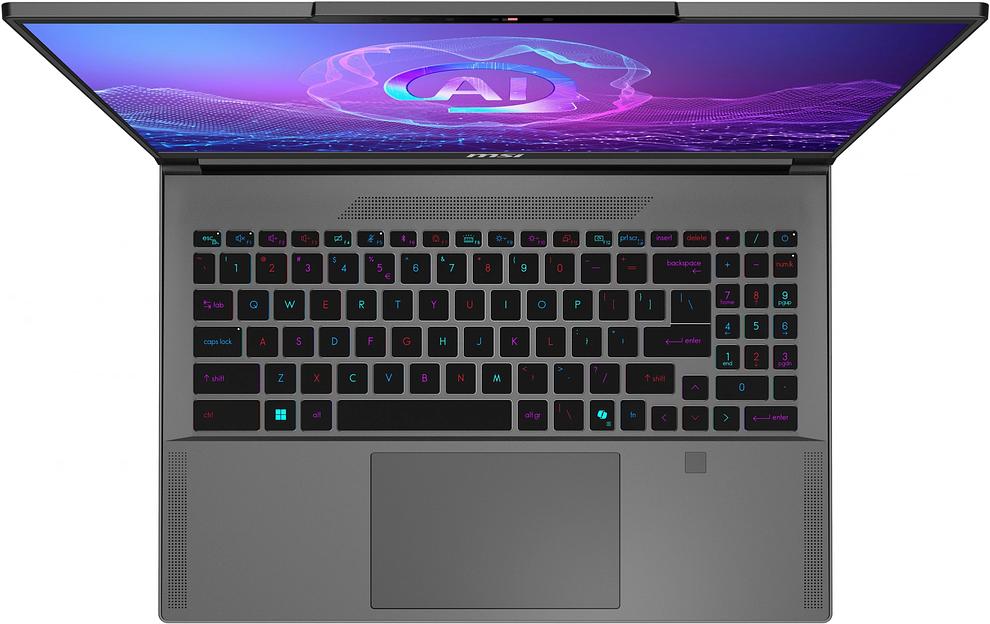 Ноутбук MSI Creator A16 AI+ A3HVGG-268RU Ryzen AI 9 365 32Gb SSD2Tb NVIDIA GeForce RTX4070 8Gb 16" IPS QHD+ (2560x1600) Windows 11 grey WiFi BT Cam (9S7-15FK14-268) фото 9