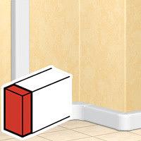 Заглушка торцевая для кабель-канала 80х35/80х50 фото 1