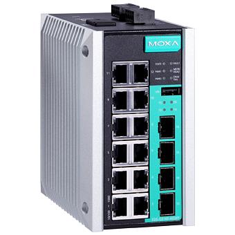 Коммутатор 12 x 10/100/1000BaseTX, 4 x 100/1000Base SFP, с расширенным диапазоном температур фото 1