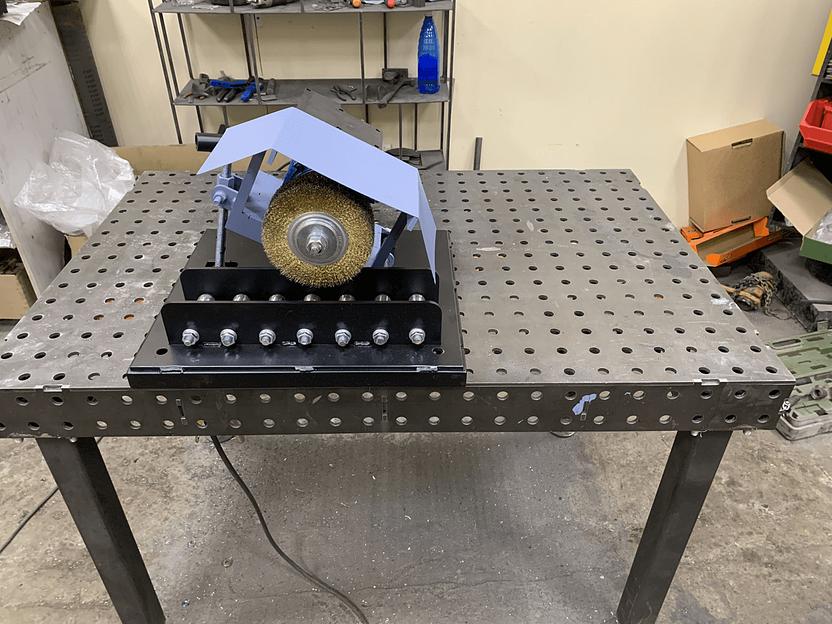 Станок зачистной для профильных и круглых труб до 160 мм (ЗС-160) фото 4