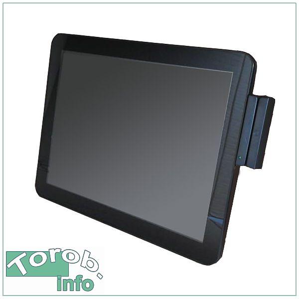POS-eXpert 15WT - настенный сенсорный POS монитор. VGA, считыватель магнитных карт по USB фото 1