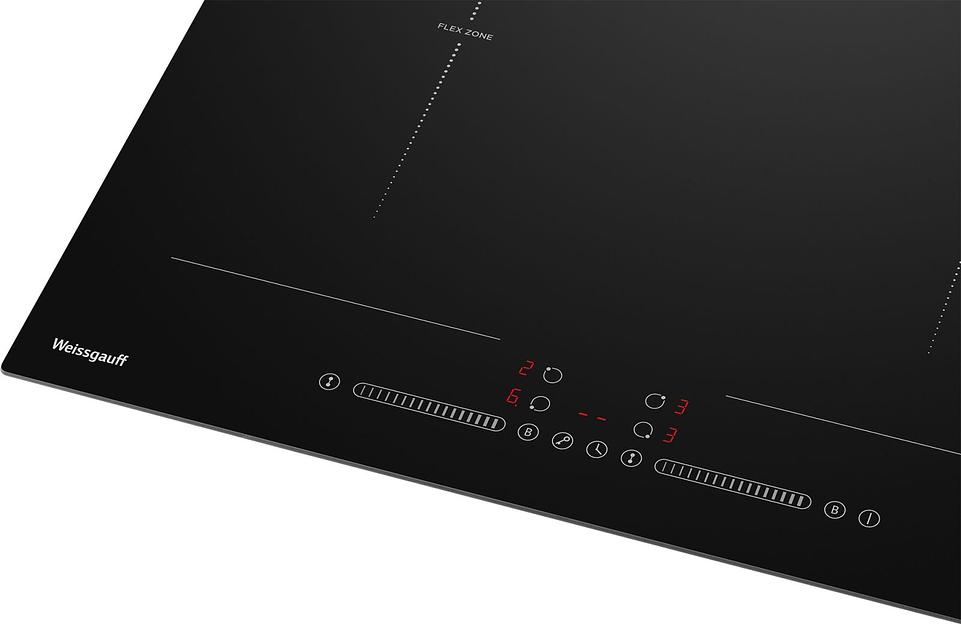 Индукционная варочная поверхность Weissgauff HI 642 BSCM черный фото 3