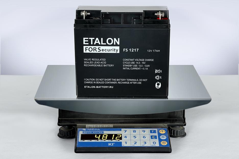 Аккумулятор FS 12В 17Ач фото 2
