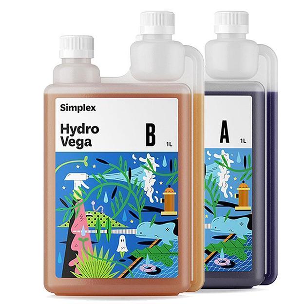 Удобрение Simplex Hydro Vega A+B 0,25л фото 1