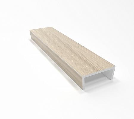 Торцевая заглушка Н-150 (20 ясень шимо светлый) фото 1