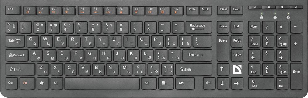 Defender Беспроводной набор Columbia C-775 RU,черный,мультимедиа Defender Columbia C-775 (45775) фото 4