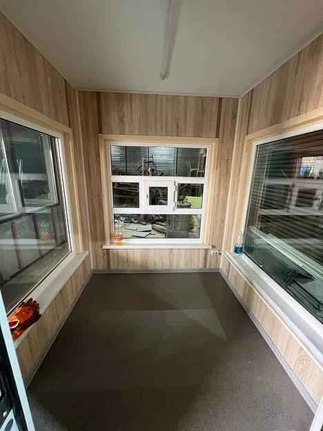 Охранный пост 2х2 м, отделка из полимерной кассеты фото 4