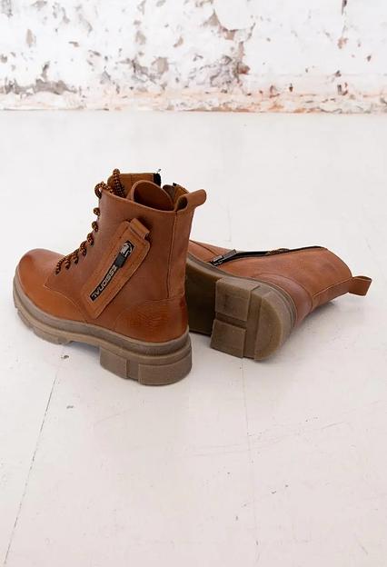 Ботинки зимние женские Onkei коричневая кожа, арт.M956-1R ОПТ фото 1