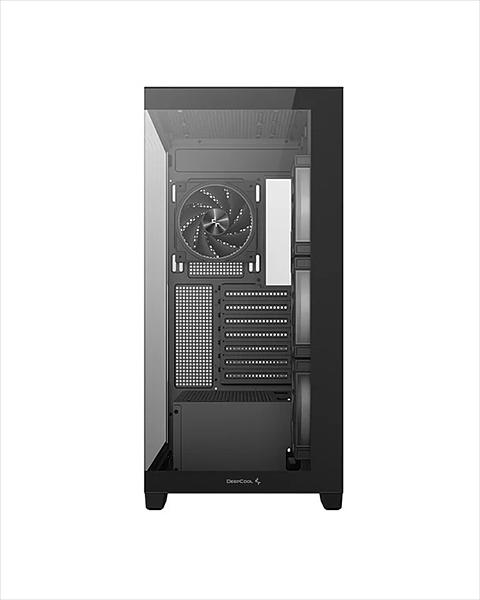 Компьютерный корпус Deepcool CG580 4F V2 без БП, боковое окно (панорама), 4x120mm ARGB PWM вентилятора, черный, ATX (R-CG580-BKADA4-G-2) фото 3