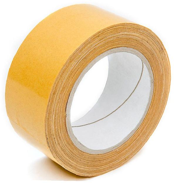 Клейкая лента двусторонняя на тканевой основе 48мм*25м фото 1