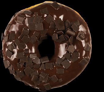 Замороженный Пончик Премиум глазированный «Шоколадный» Опт фото 1