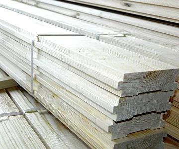 Доска пола шип-паз 35х117х4000 мм опт фото 1