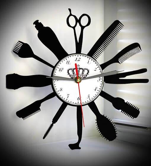 Настенные часы «Парикмахерские» ОПТ фото 1