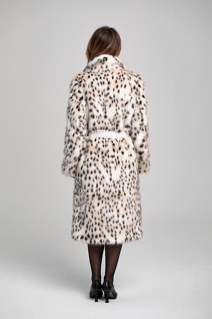 Пальто женское из экомеха 8019 Фабрика меха Вятки фото 3