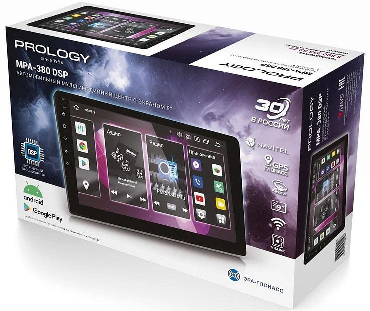 Автомагнитола Prology MPA-380 4x55Вт v5.0 4096Mb DSP Android 13 9" WiFi 3G/4G (PRMPA380) фото 7