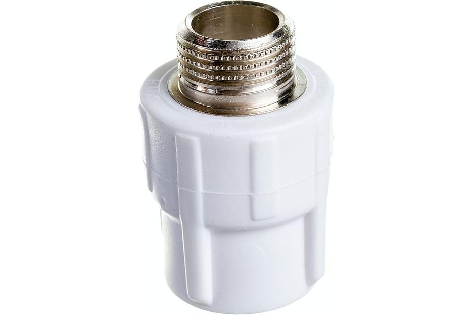 Муфта полипропиленовая PPR комбинированная НР 32х3/4' фото 1