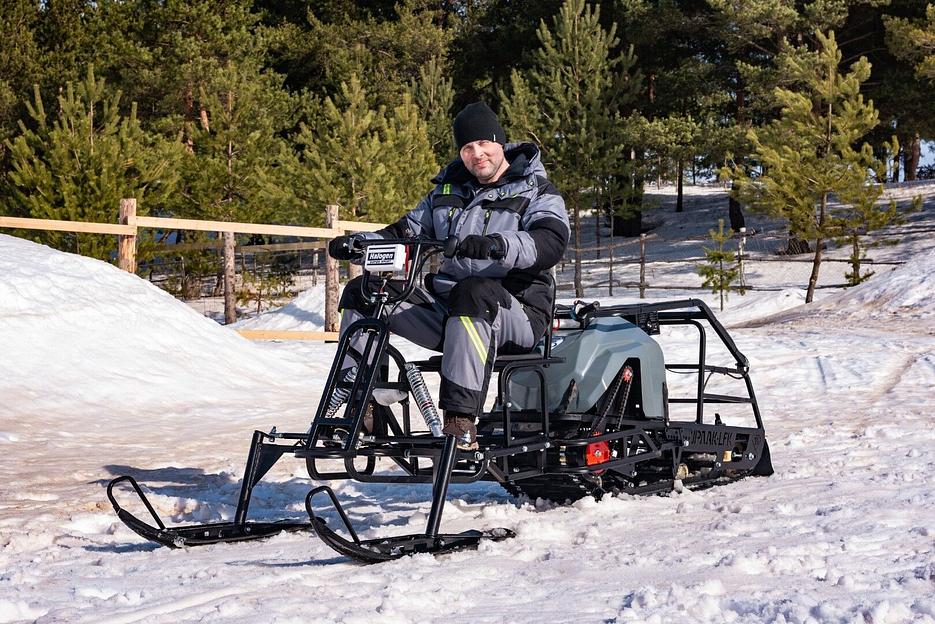 Мотобуксировщик Бурлак М2 LFS, 13 л.с., 1450*510*810 мм. фото 6